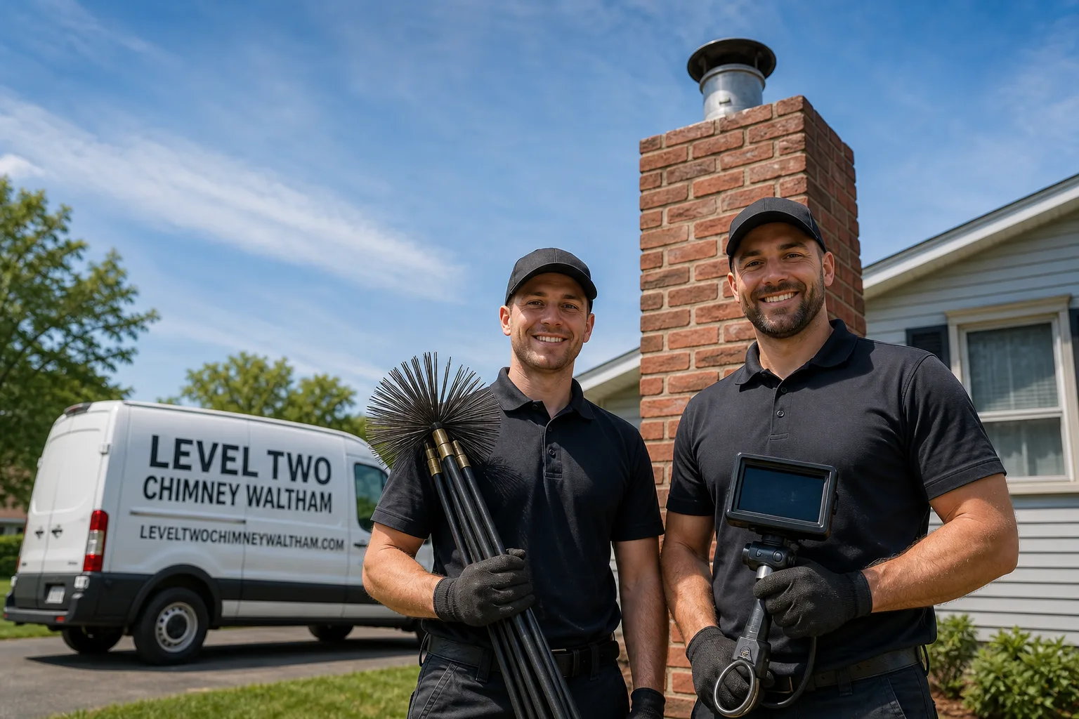 Level Two Chimney Waltham chimney cleaning team